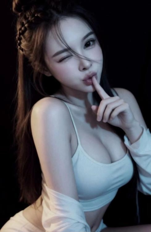 本地女孩散步画面